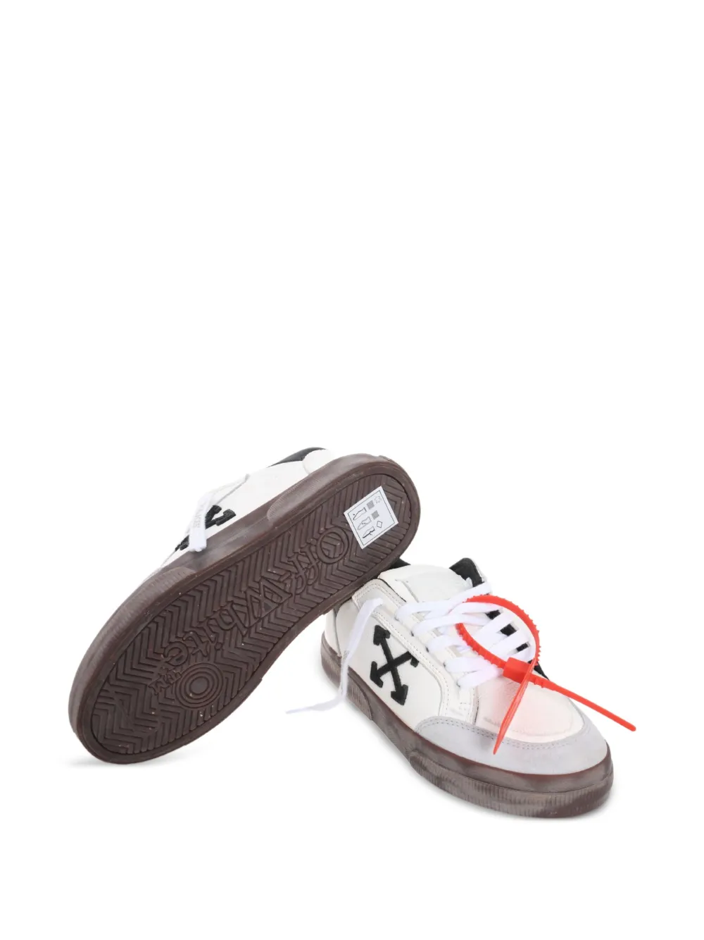 Off-White leather sneakers