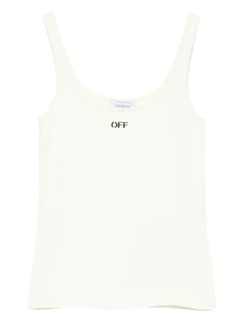 Off-White logo tank top