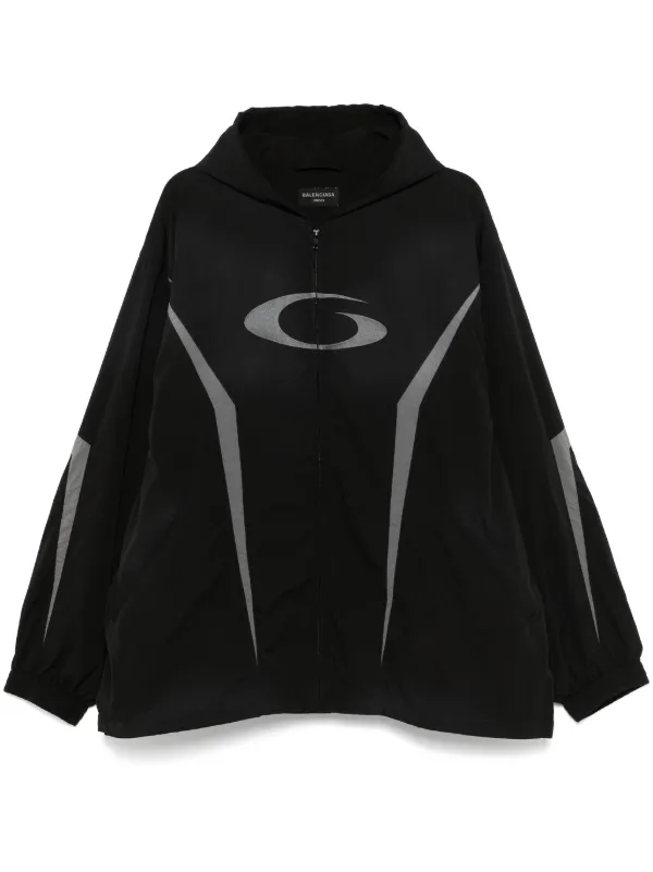 Balenciaga Loop Sports Icon ジャケット | ブラック | FARFETCH JP