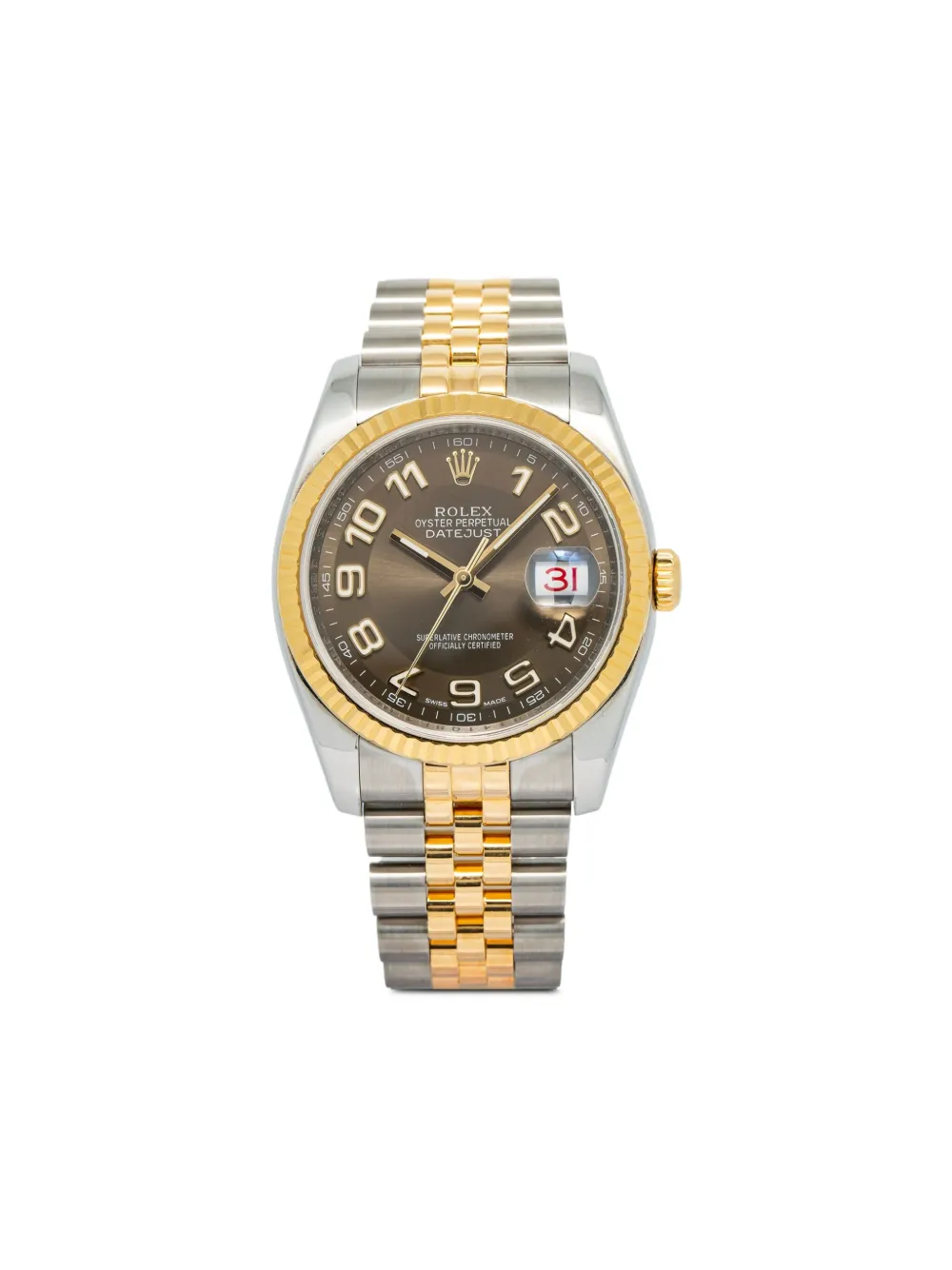 Rolex reloj Datejust de 36mm de archivo | marrón | Image 1