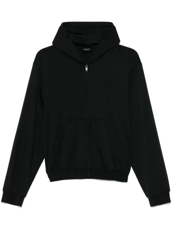 BALENCIAGA ブラック パーカー M Balenciaga ロゴ パーカー | ブラック | FARFETCH JP