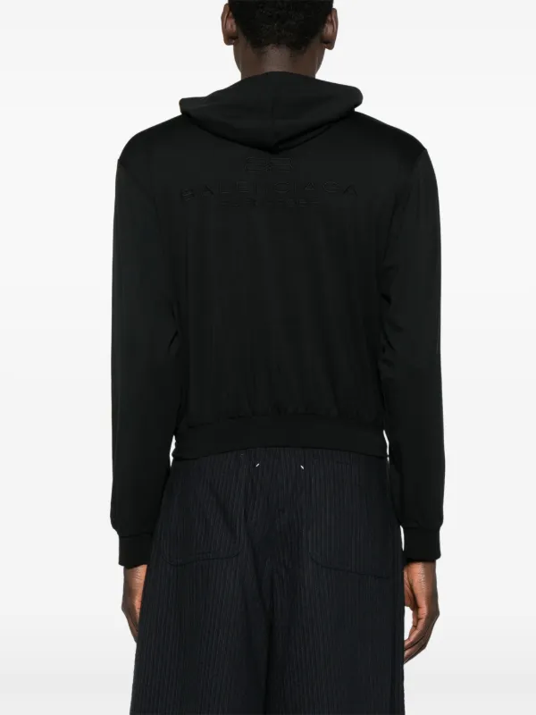 Balenciaga ロゴ パーカー | ブラック | FARFETCH JP