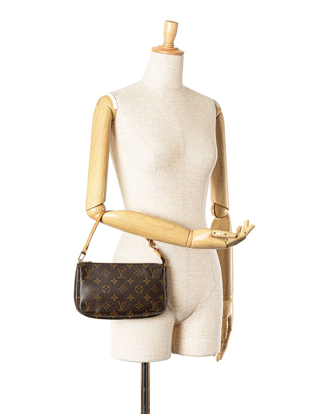 Louis Vuitton Pre-Owned 2002 Monogram Pochette Accessoires shoulder bag - Bruin