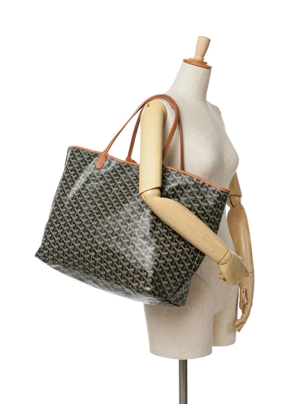 Goyard Pre-Owned 2019 Goyardine Saint Louis GM tote bag - Zwart