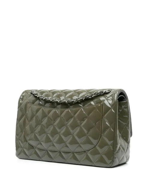 CHANEL Pre-Owned 2014 Jumbo Classic Patent Double Flap shoulder bag P6ZJXMV1QVSOUD73 - 2