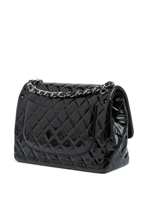 CHANEL Pre-Owned 2013-2014 Jumbo Classic Patent Double Flap shoulder bag 12GBRZPGWWP91NOK - 2