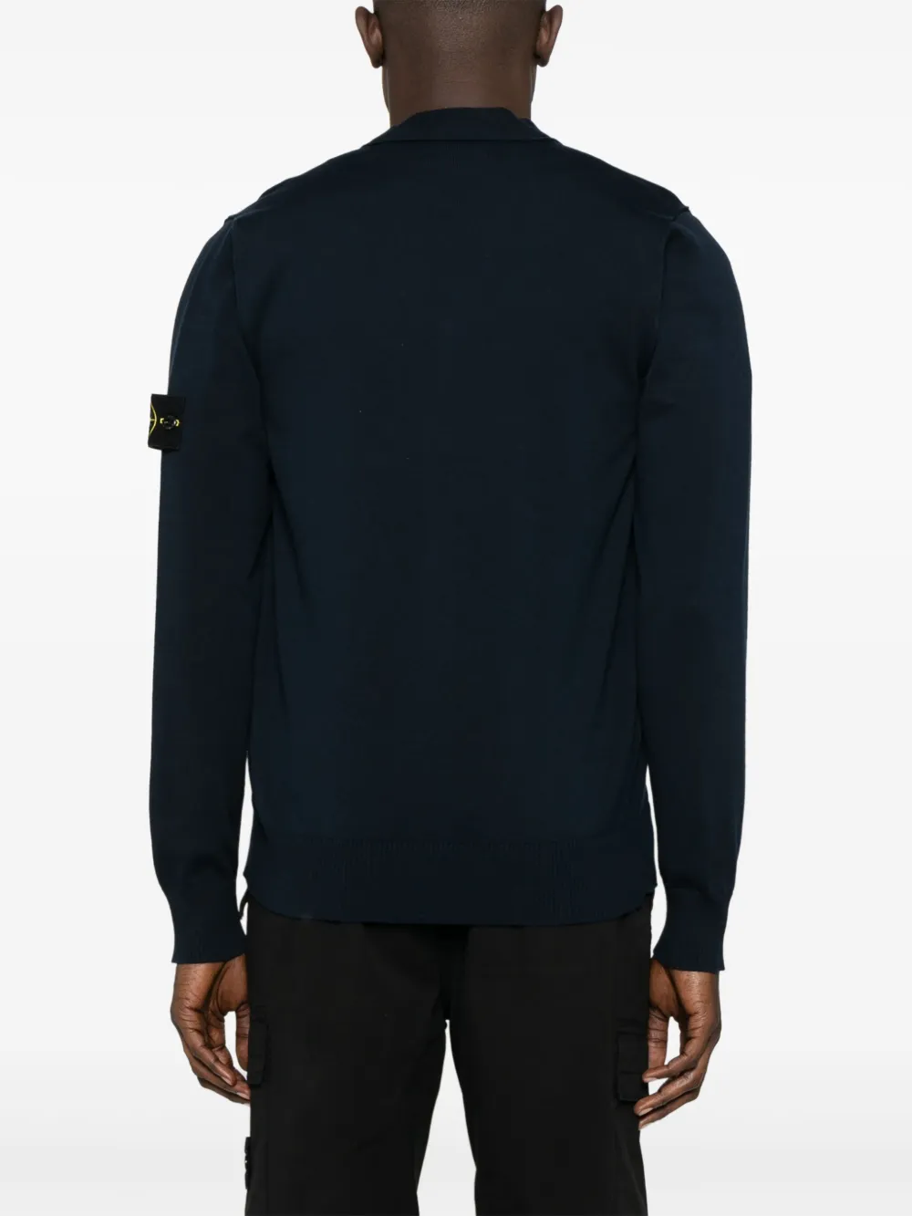 Stone Island Vest van biologisch katoen V0020 Navy Blue
