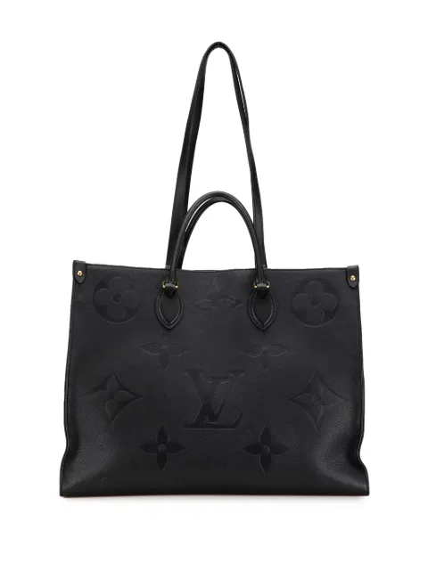 Louis Vuitton Pre-Owned 2020 Monogram Empreinte Onthego GM satchel