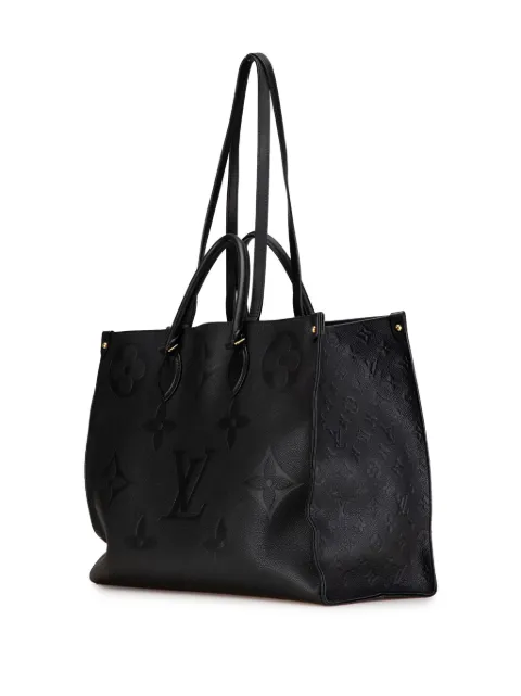 Louis Vuitton Pre-Owned 2020 Monogram Empreinte Onthego GM satchel WVFYABBCWATOZA5V - 2