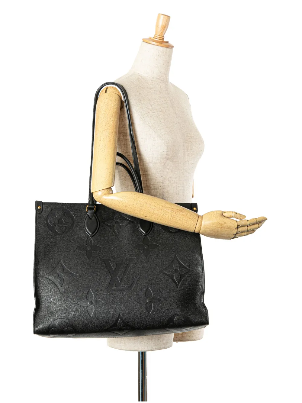 Louis Vuitton Pre-Owned 2020 Monogram Empreinte Onthego GM satchel | Pre-Owned | Image 2