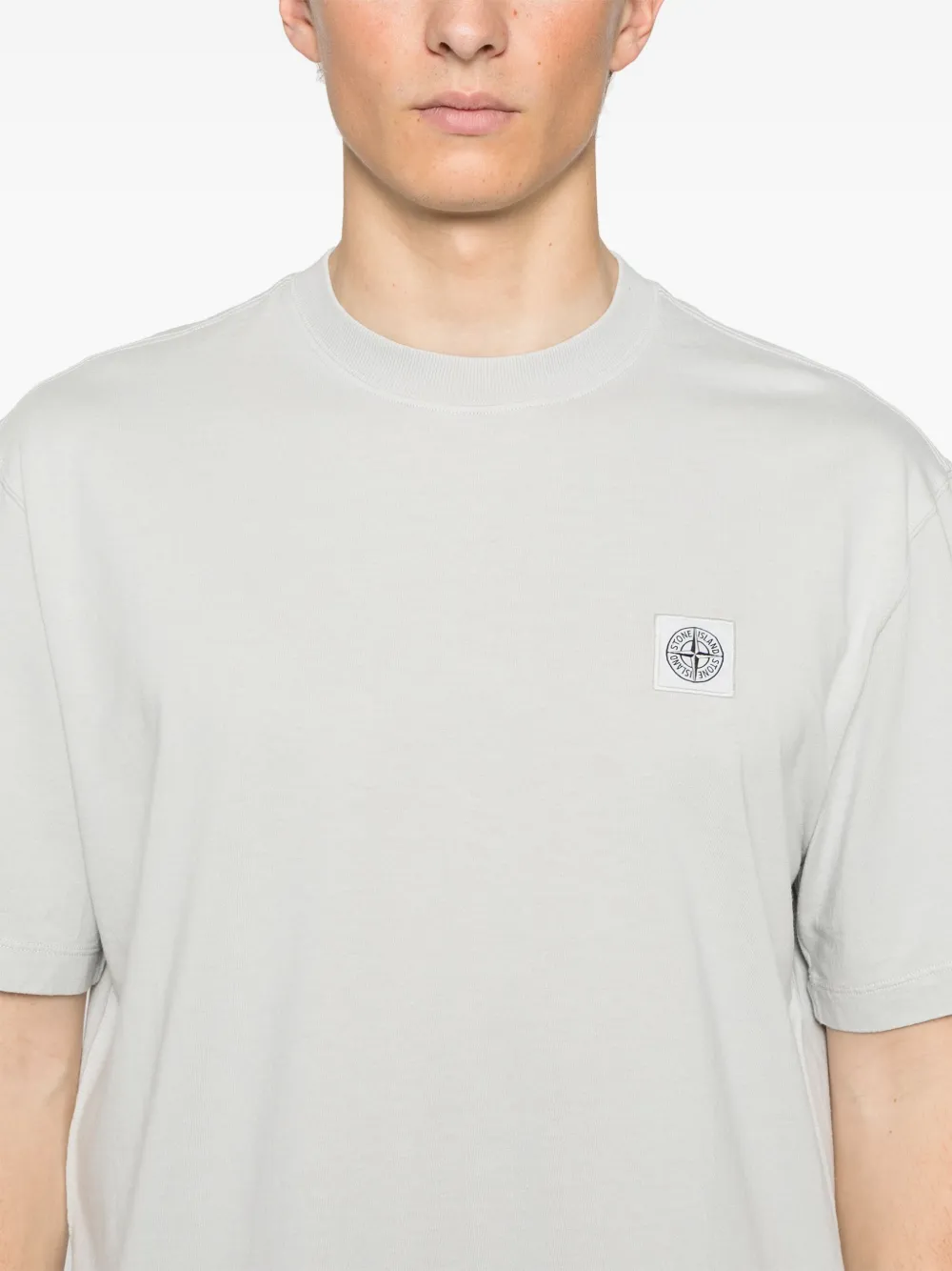 Stone Island Jersey T-shirt Grijs