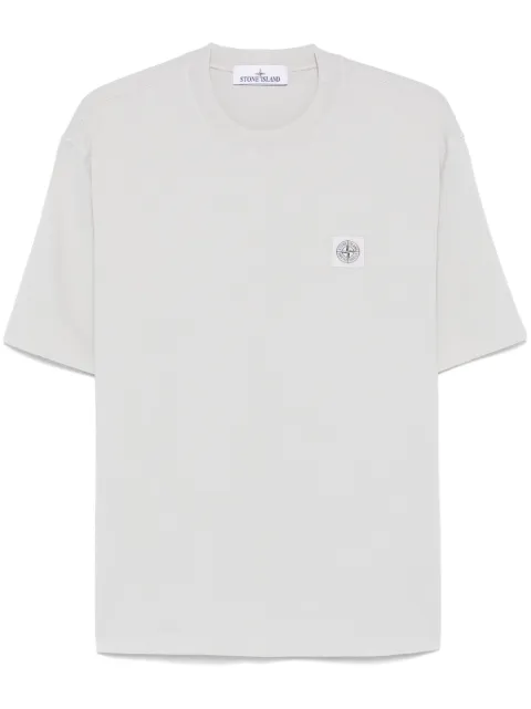Stone Island jersey-texture T-shirt