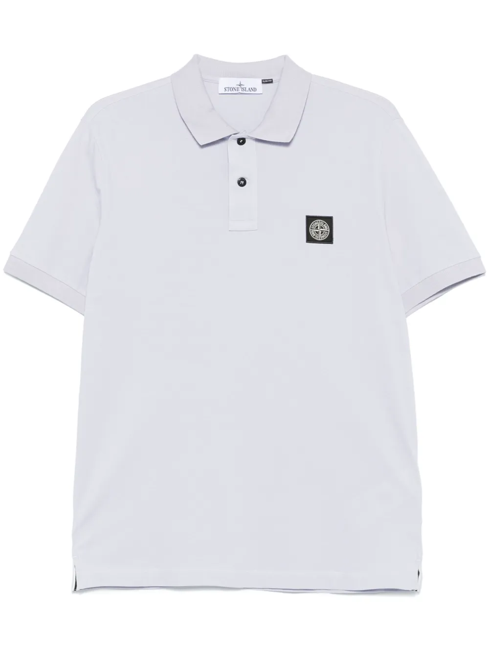 Stone Island playera tipo polo de piqué | morado | Image 1