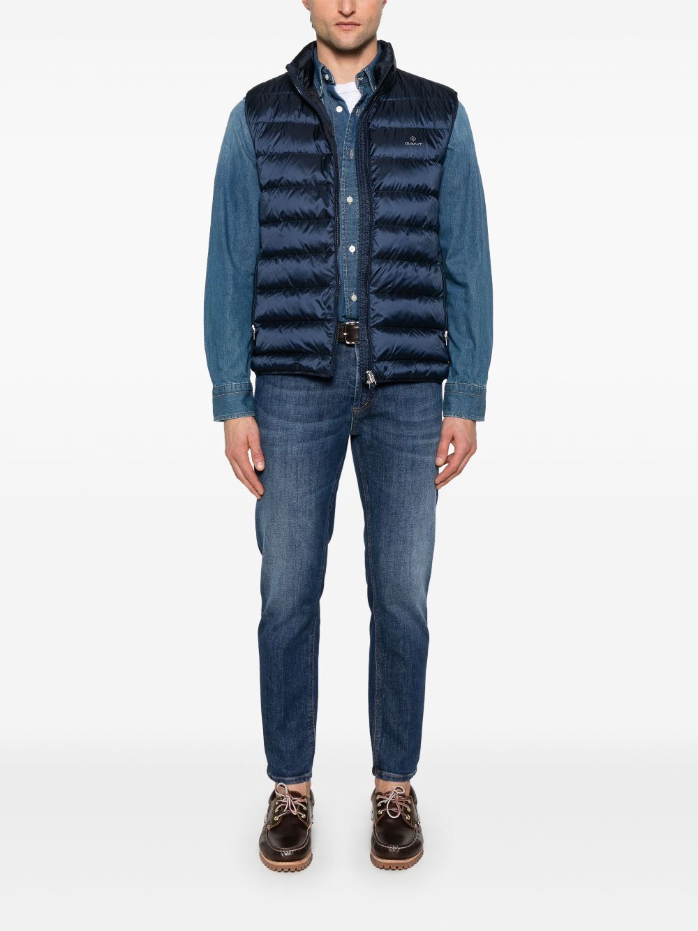 Gant Denim overhemd - Blauw