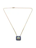 Brooke Gregson 18kt yellow gold Starry Sky opal and diamond necklace