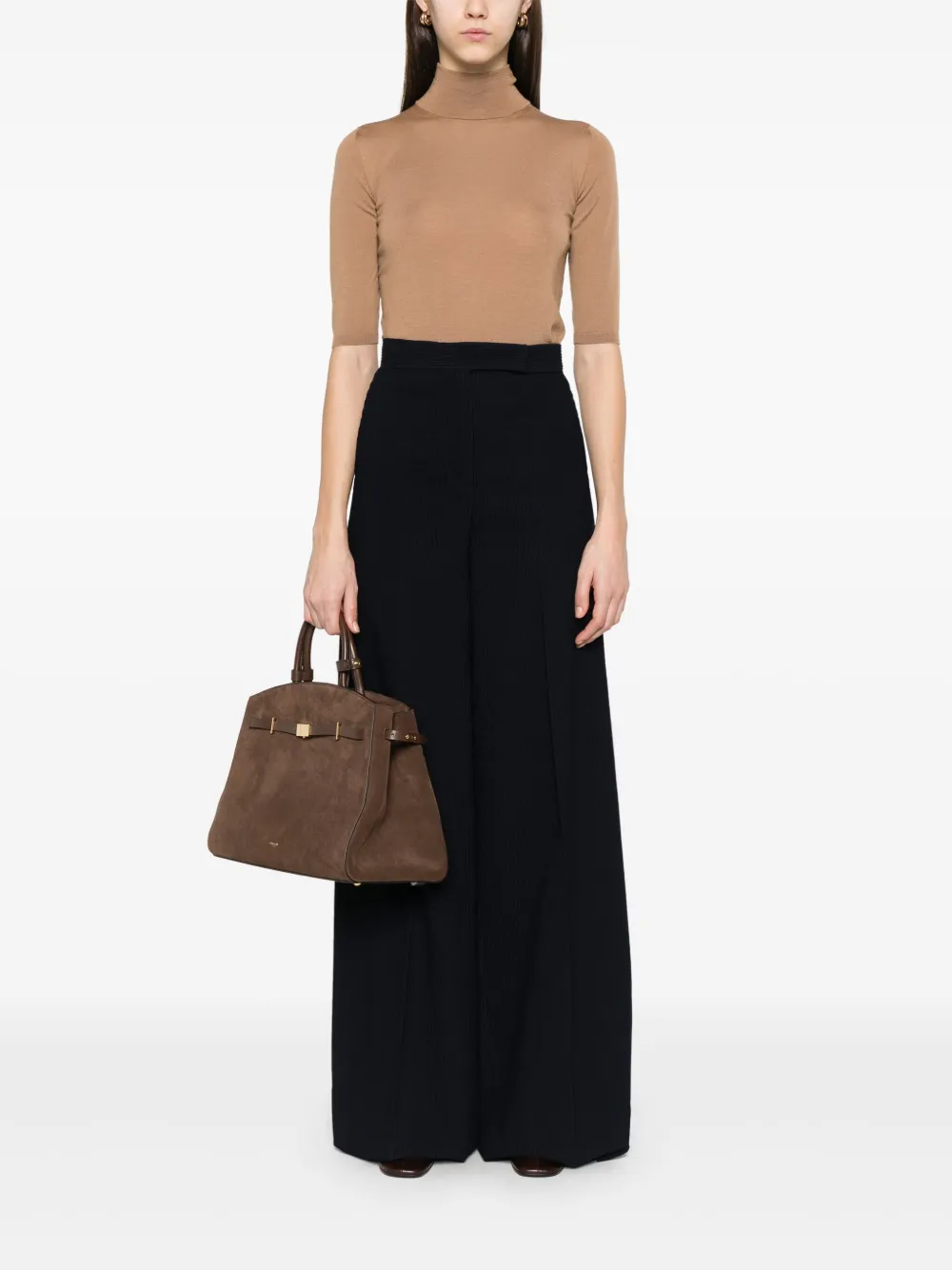 Max Mara Wollen top - Bruin