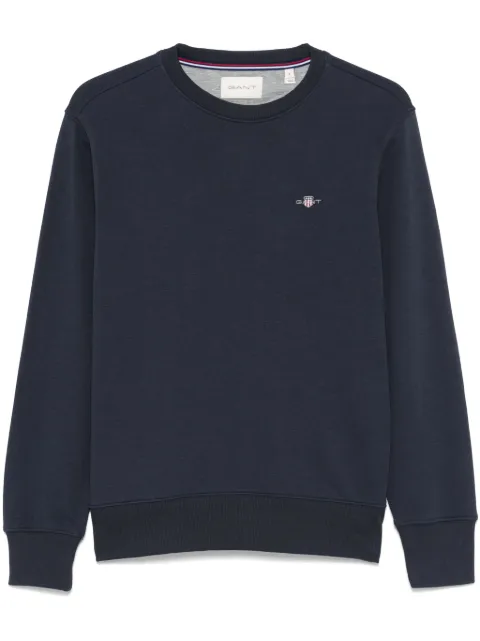 Gant shield-motif crew-neck sweatshirt