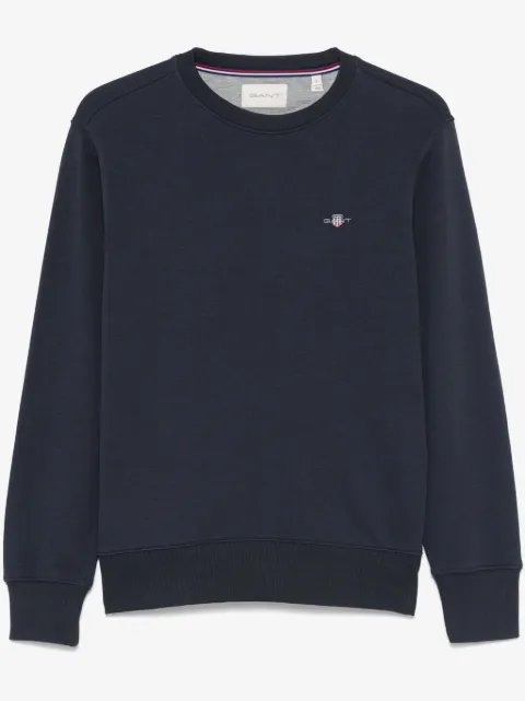 Gant shield-motif crew-neck sweatshirt