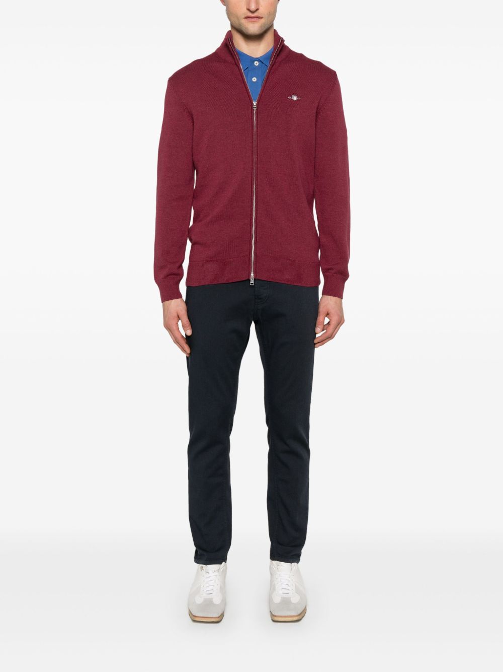 Gant cotton cardigan - Red