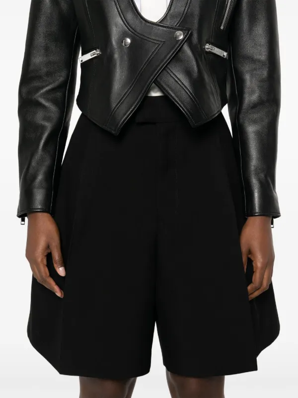 JIL SANDER コットンショートパンツ JIL SANDER コットンワイド