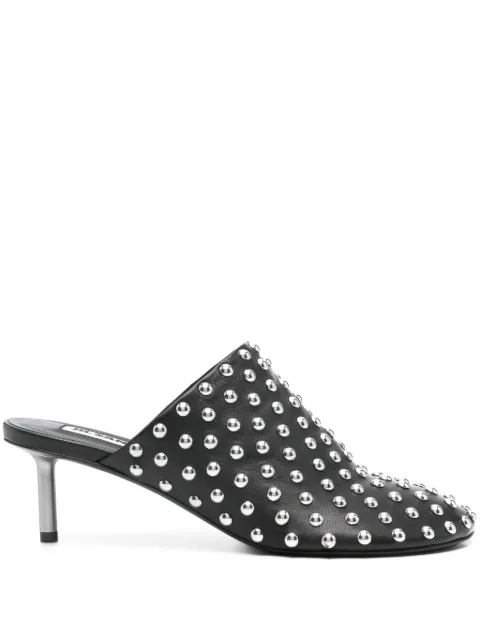 Jil Sander mules con apliques y tacón de 60mm