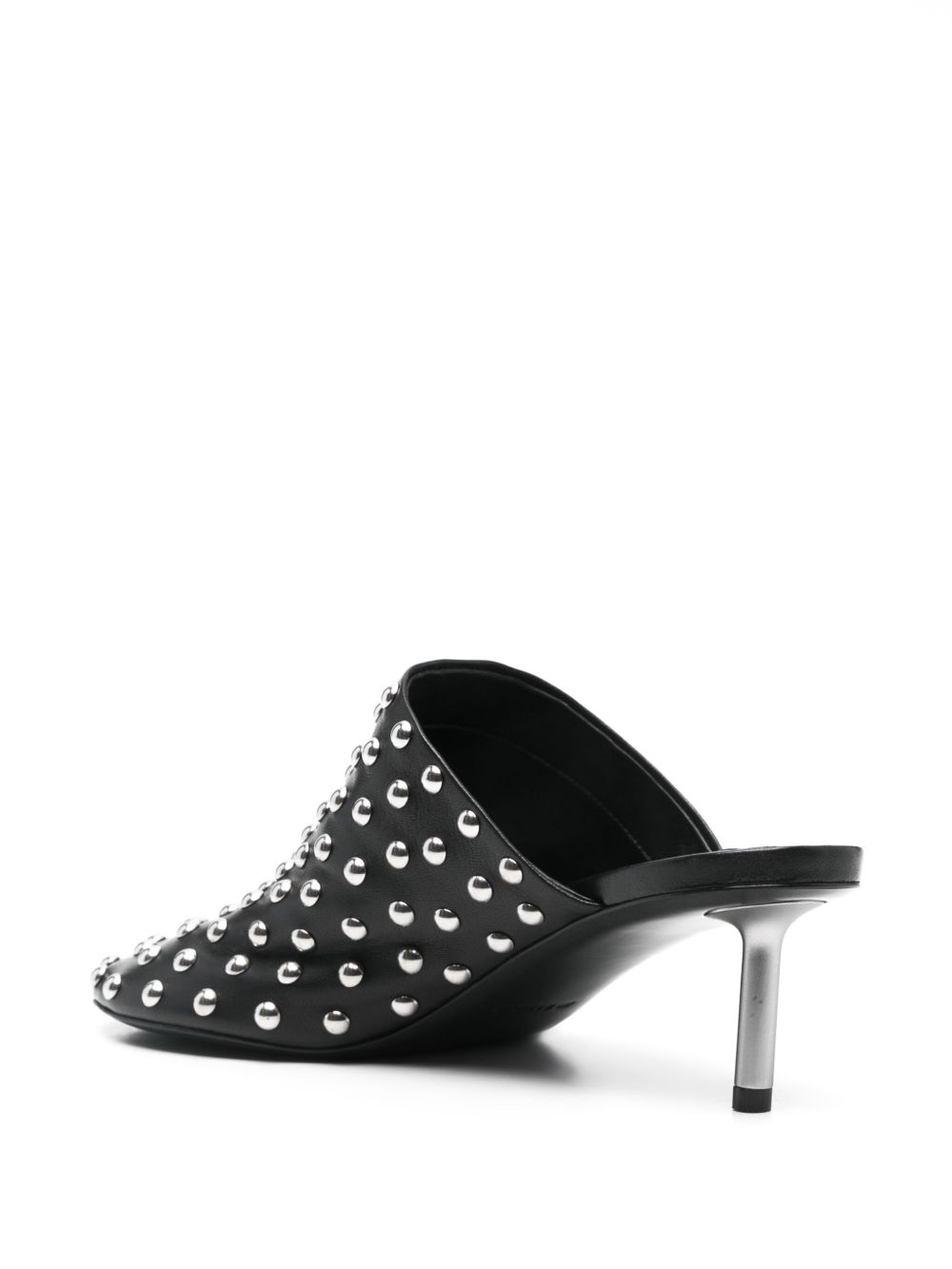 JIL SANDER 60MM STUD-EMBELLISHED MULES