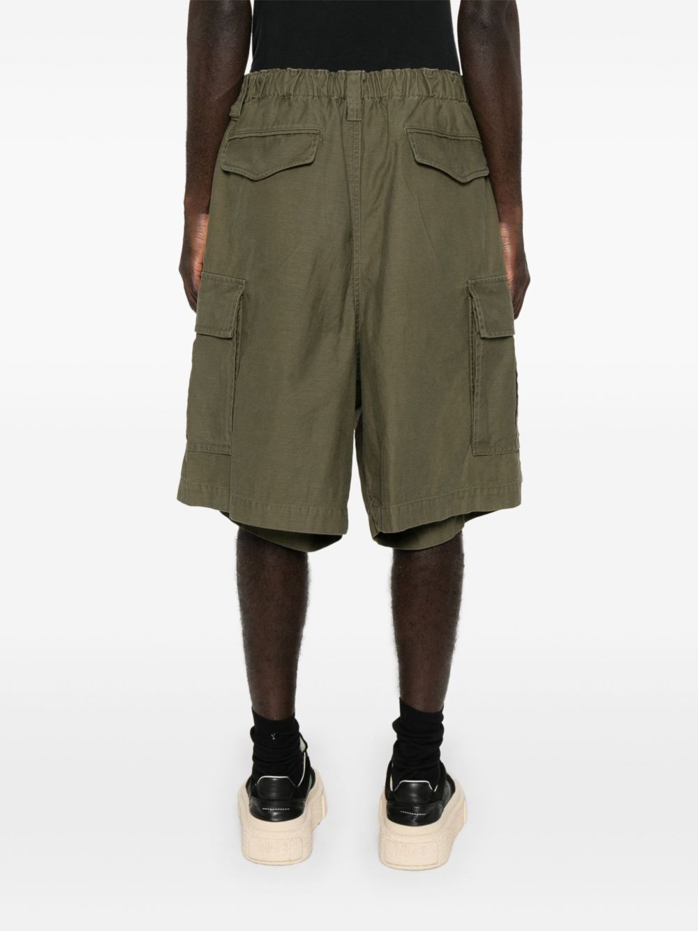 MIHARAYASUHIRO LAYERED CARGO SHORTS