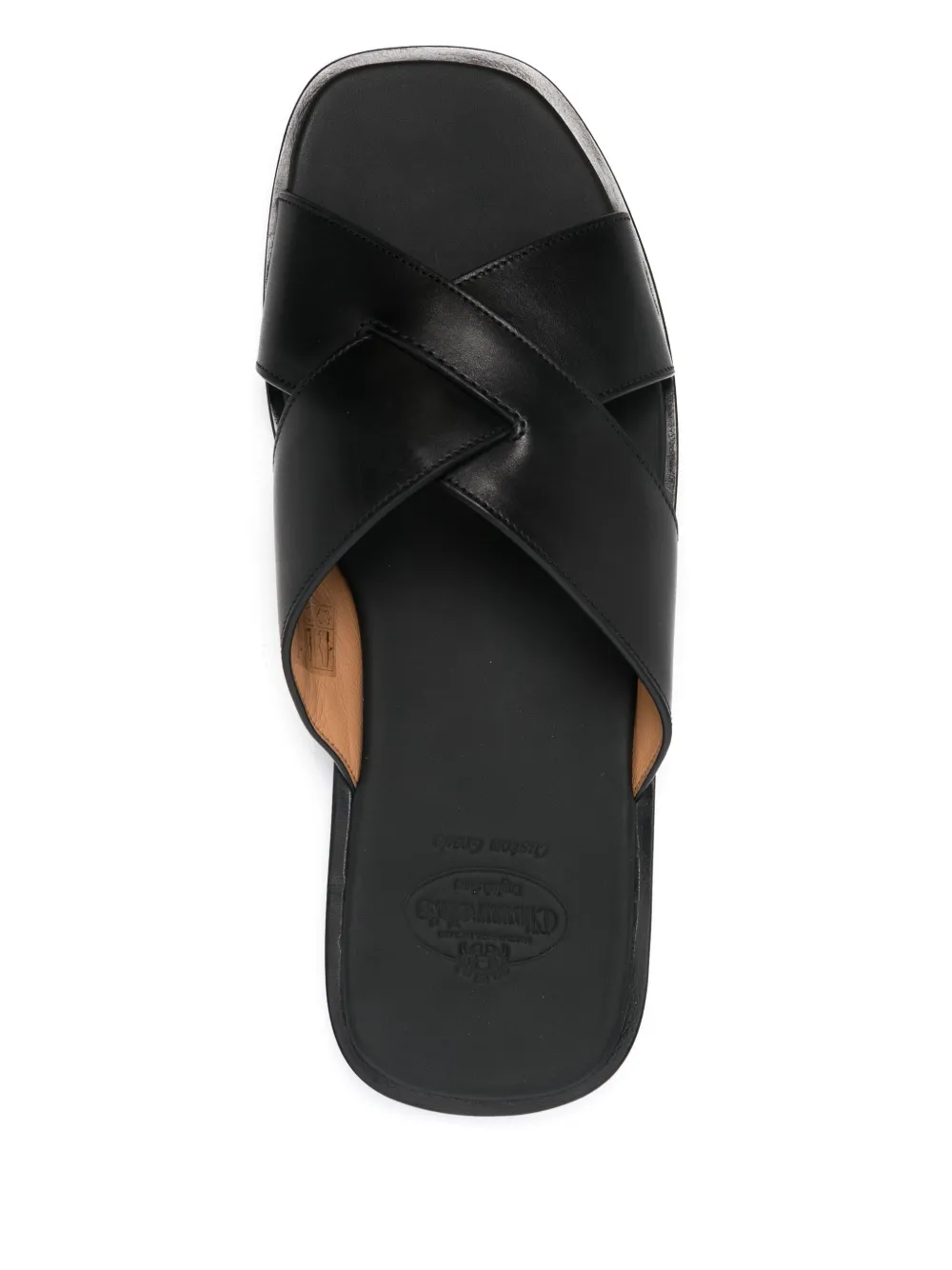 Church's leather slides Black