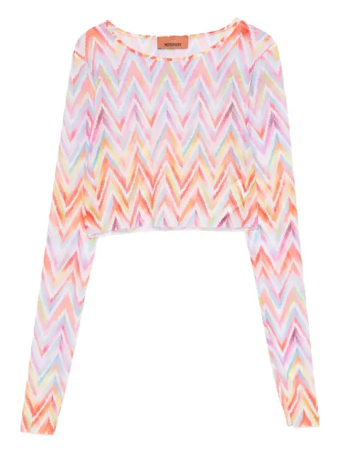 Missoni zigzag-print top