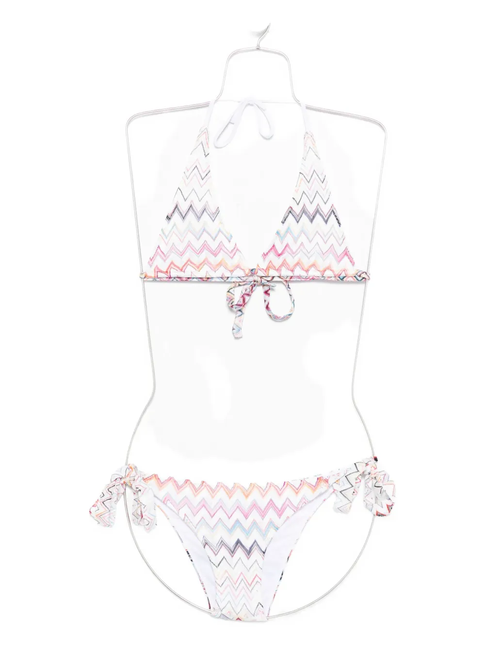 Missoni Zigzag-motif Bikini Set