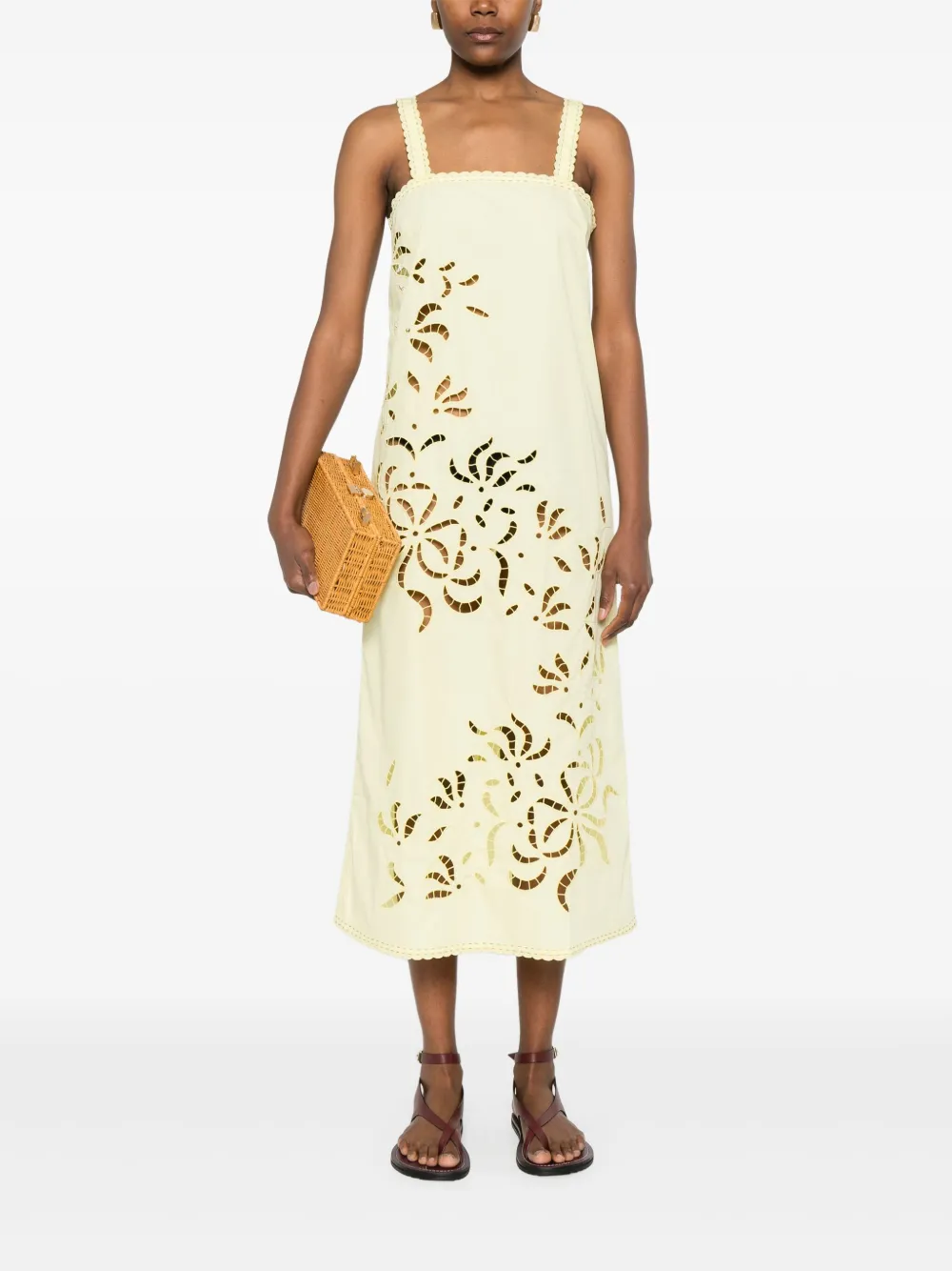 Vita Kin Sisi dress - Geel
