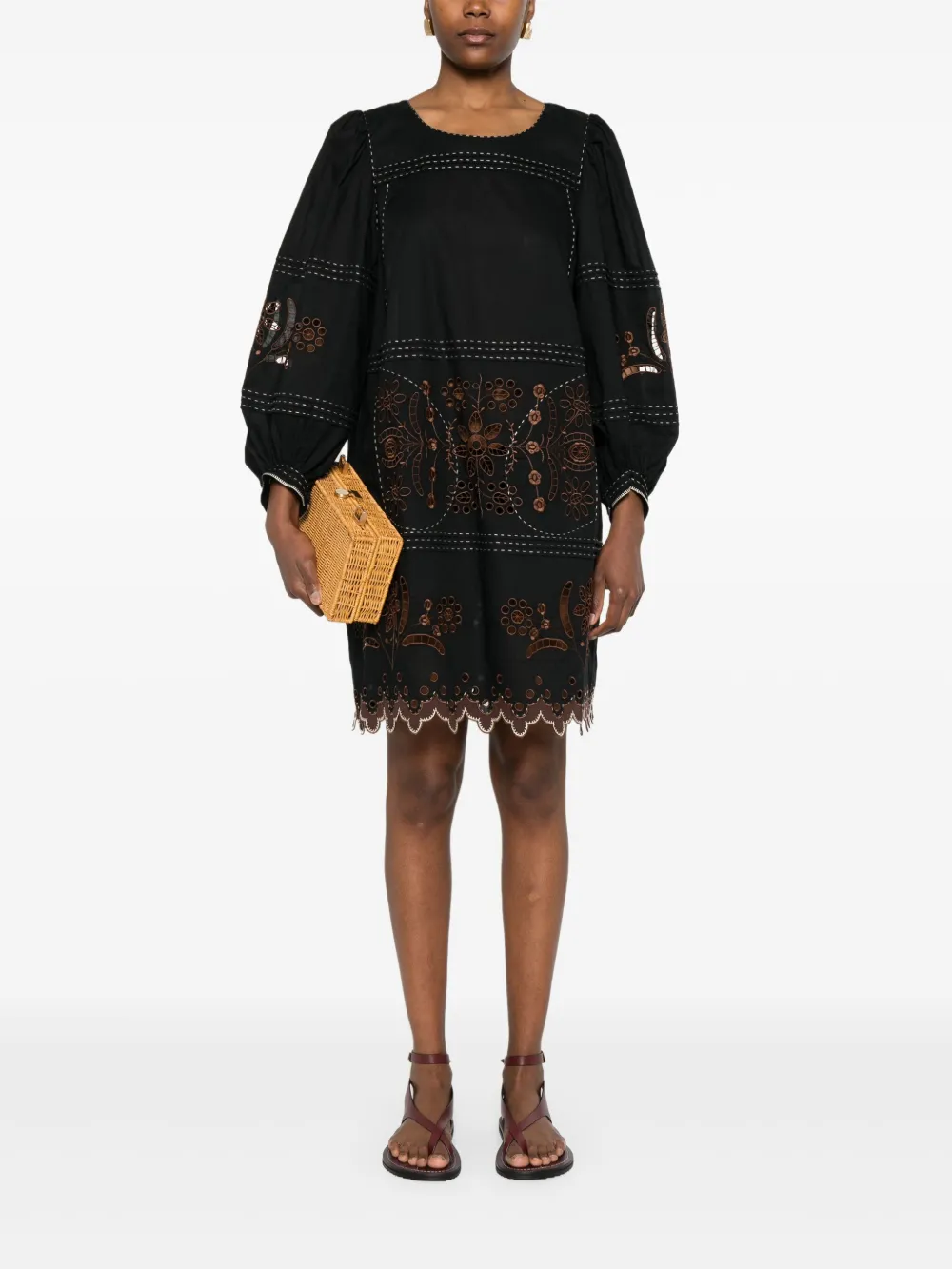 Vita Kin Balthazar dress - Zwart