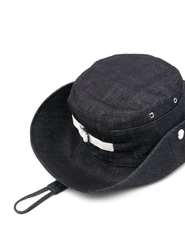 ハット JACQUEMUS De-Nimes bucket hat The de-Nîmes denim bucket hat by JACQUEMUS | Official website