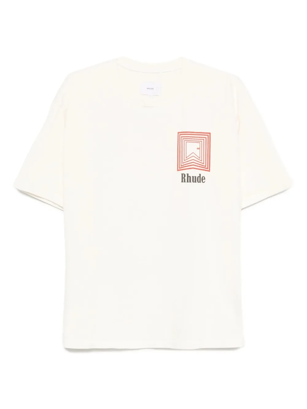 RHUDE graphic-print T-shirt | White | Image 1