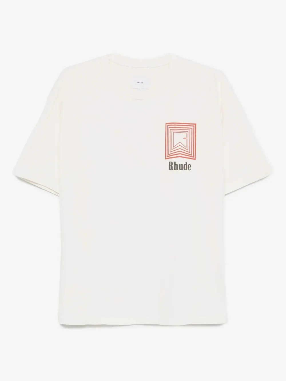 RHUDE playera con logo estampado | blanco | Image 1