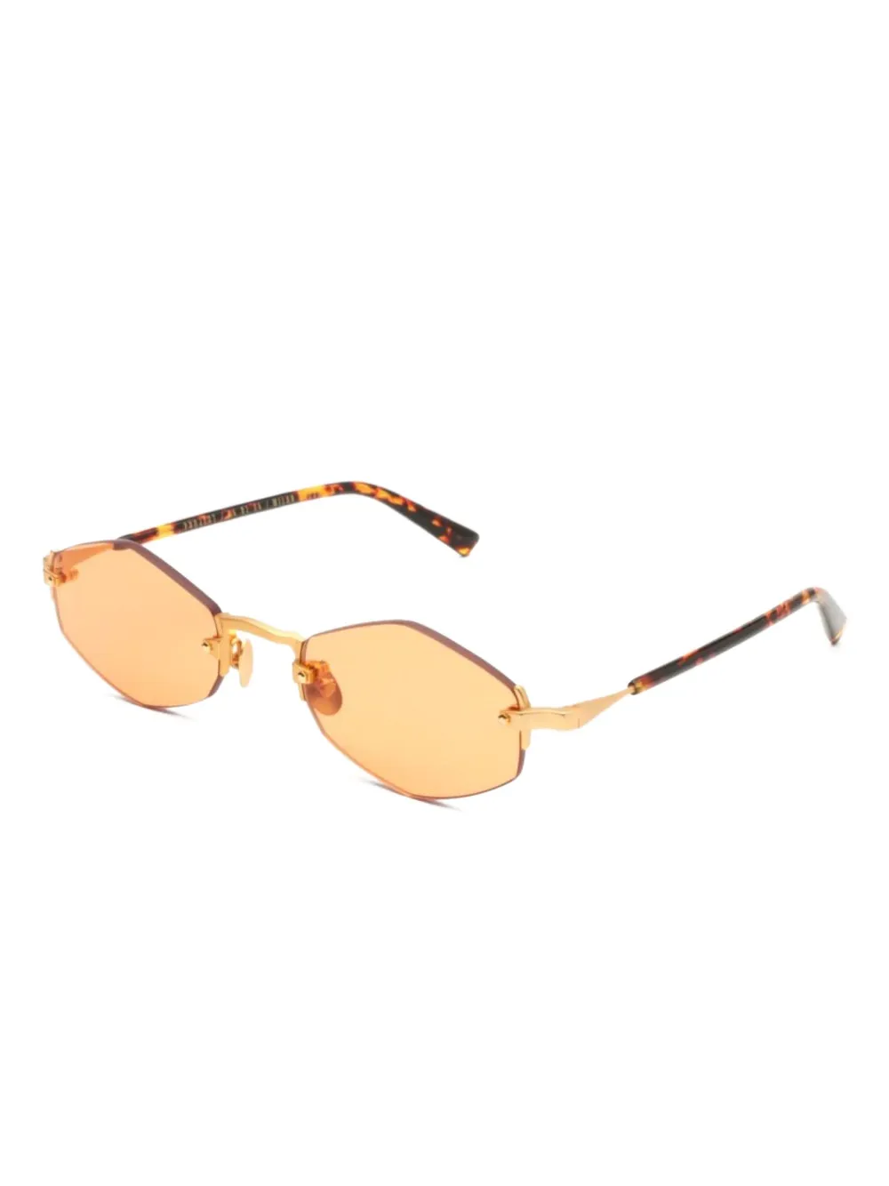 Gast Lunar geometric-frame sunglasses | Men | Image 2