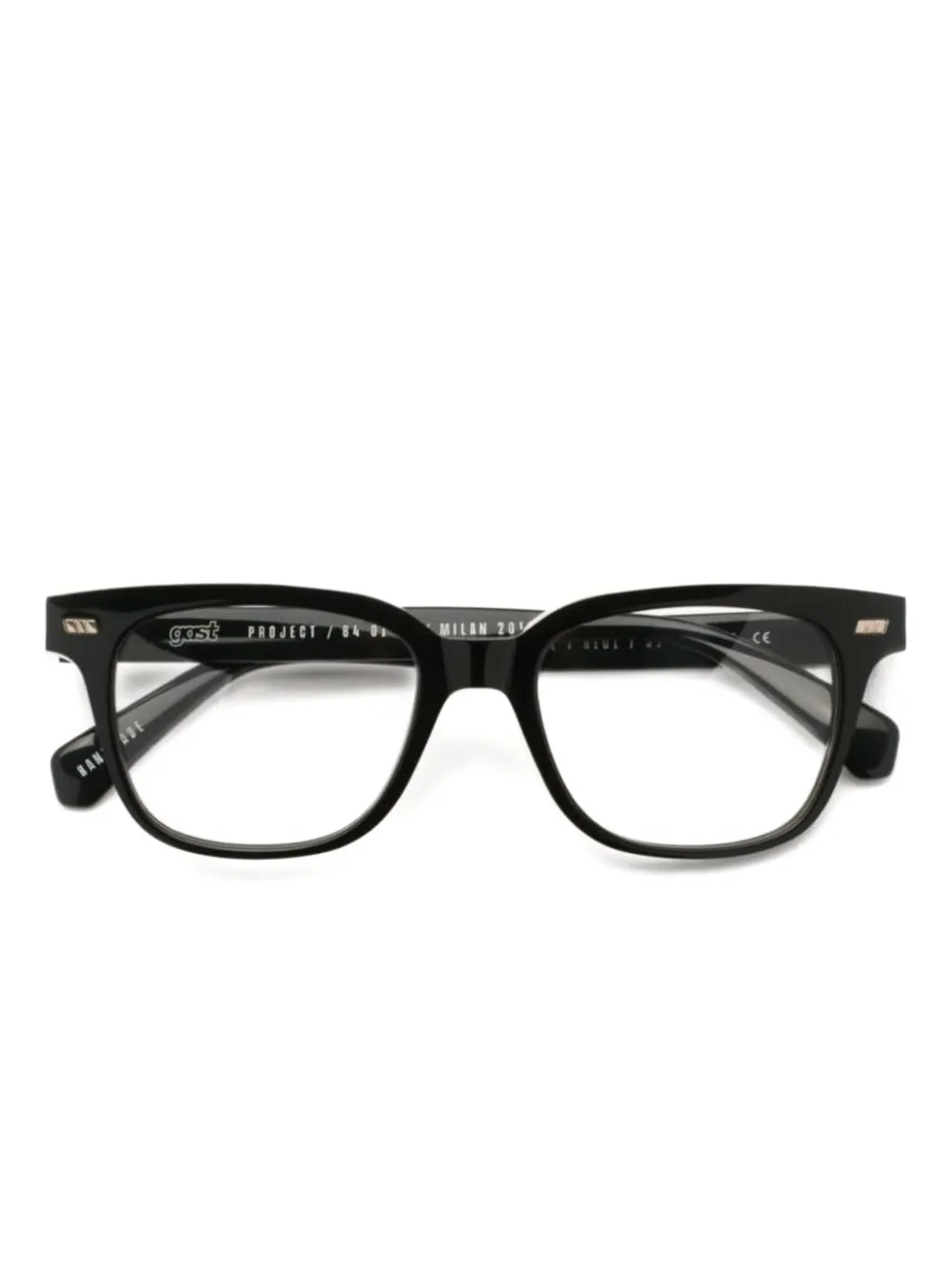 Gast Heze square-frame glasses | negro | Image 1