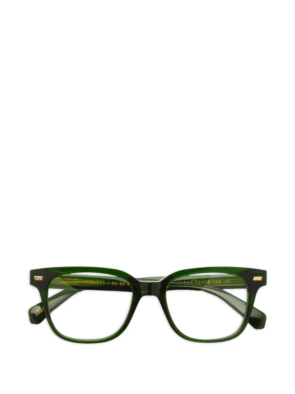 Gast Heze square-frame glasses - Verde