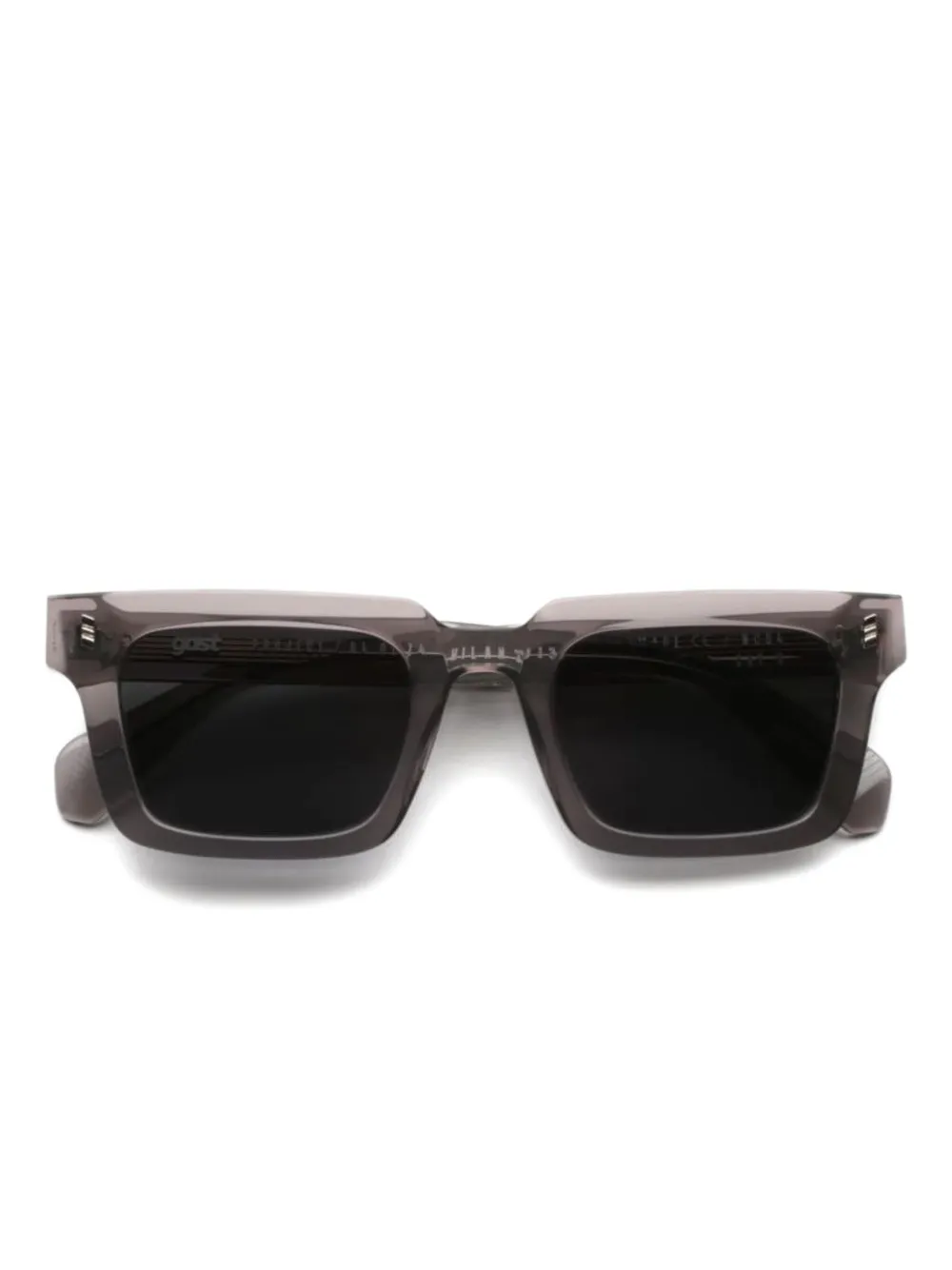 Gast square-frame sunglasses | Grey | Image 1