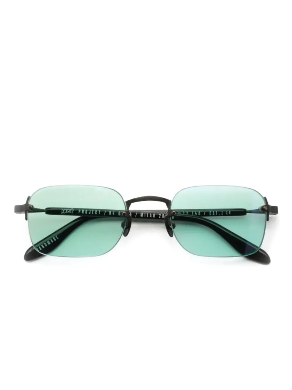 Gast Domsa rectangle-frame sunglasses | verde | Image 1
