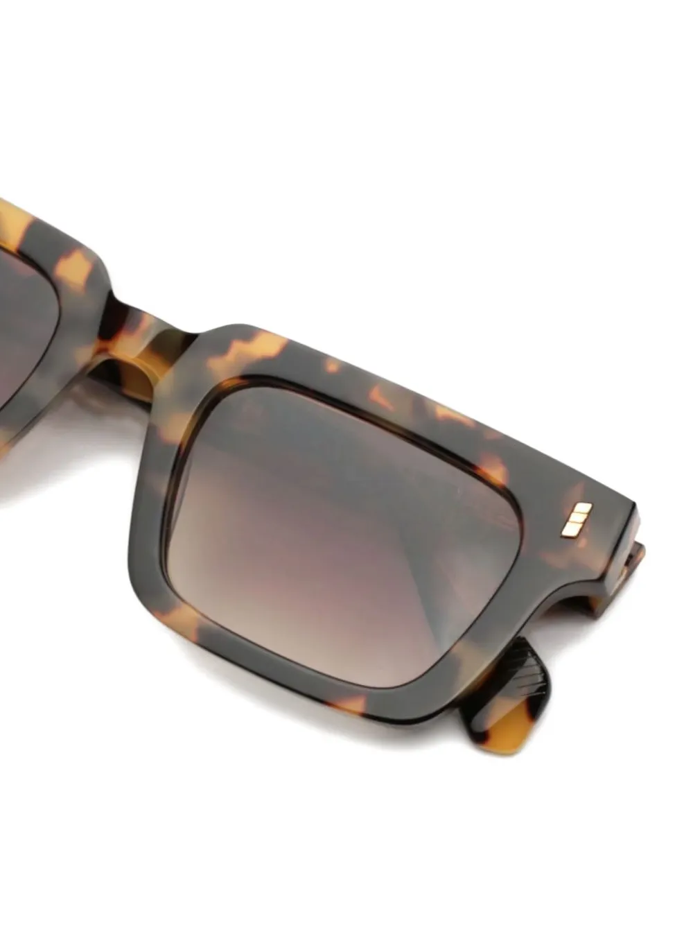 Gast square-frame sunglasses | Brown | Image 1
