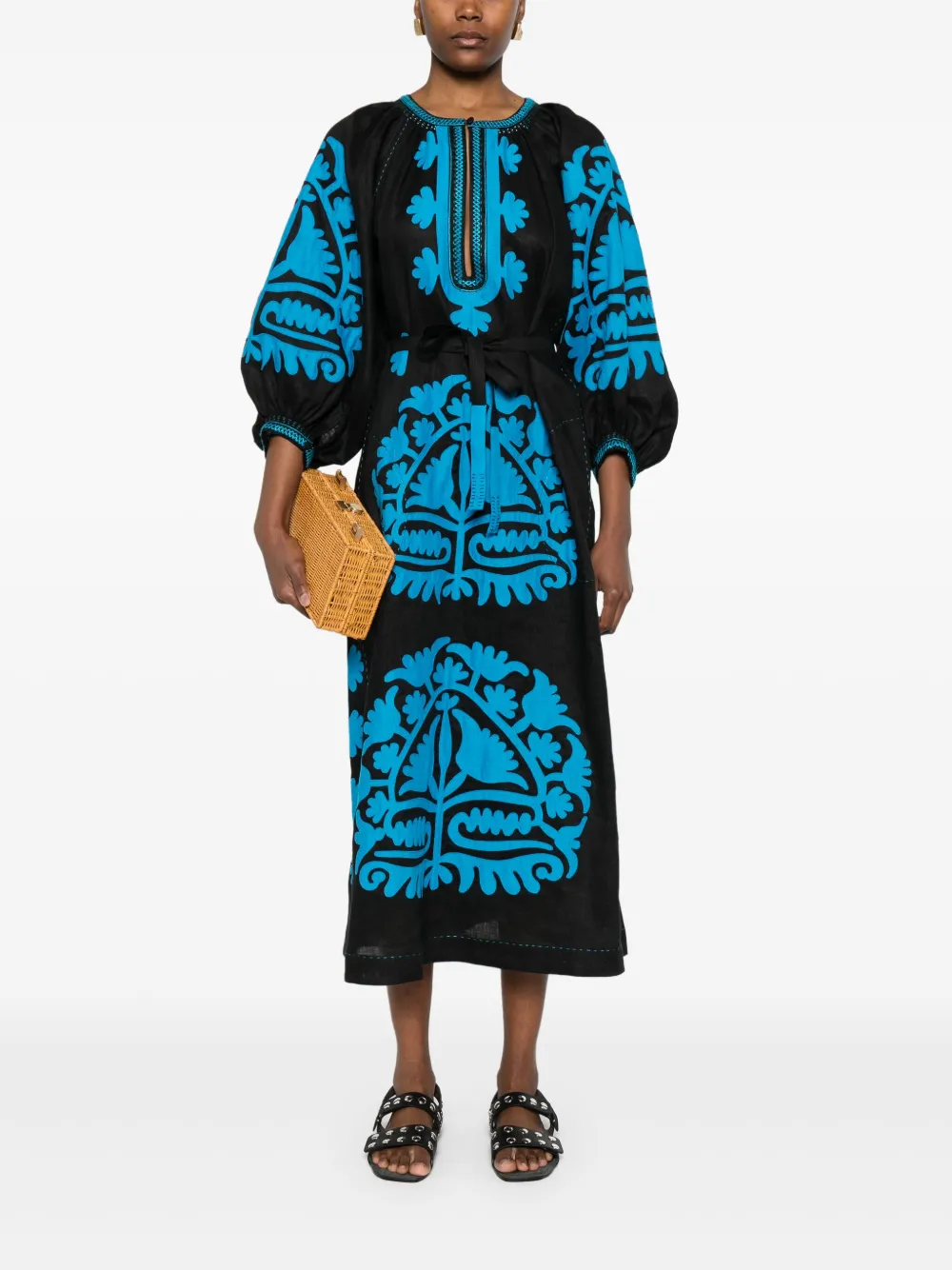 Vita Kin Shalimar dress - Blauw