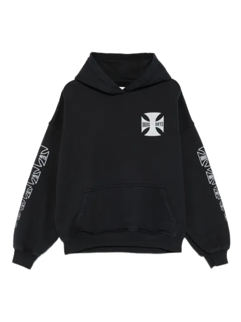 RHUDE Moletom de capuz com logo