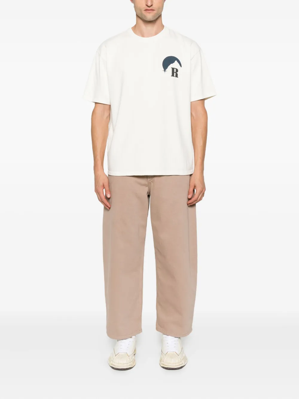 RHUDE Moonlight T-shirt Beige