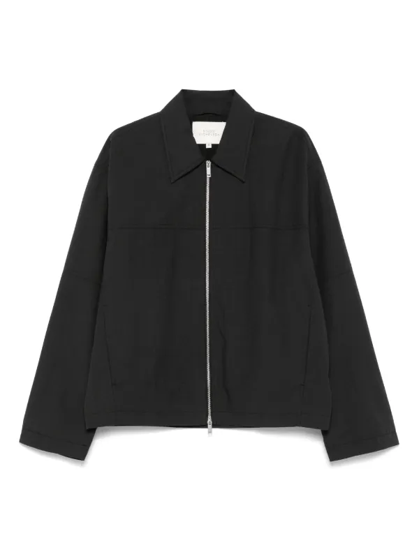ジャケット・アウター STUDIO NICHOLSON  SHAWL COLLARED JACKET Harle Jacket in Black– Studio Nicholson