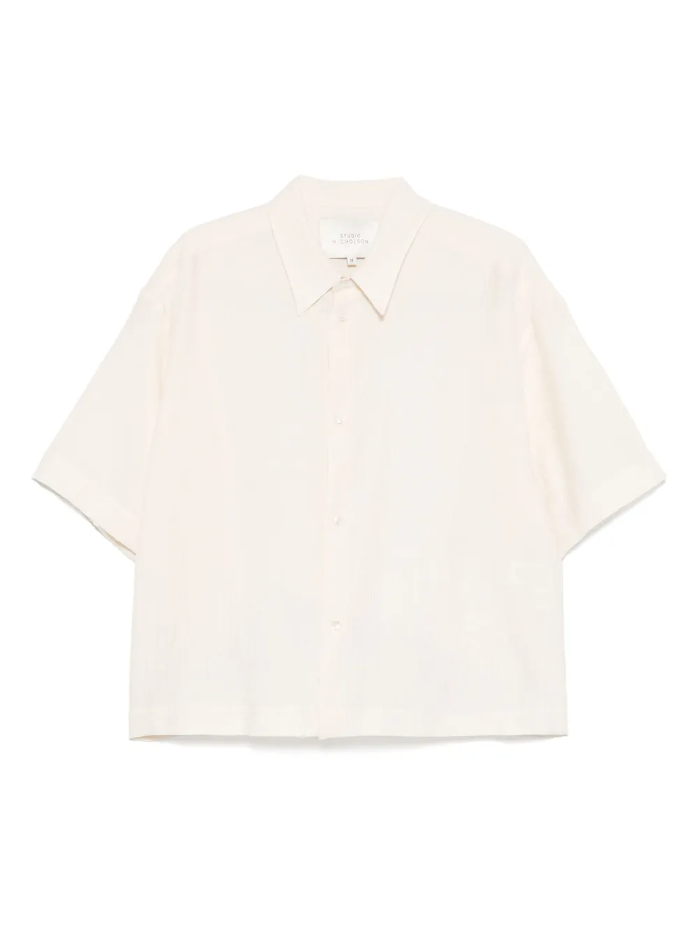 Studio Nicholson Camicia a maniche corte | toni neutri | Image 1