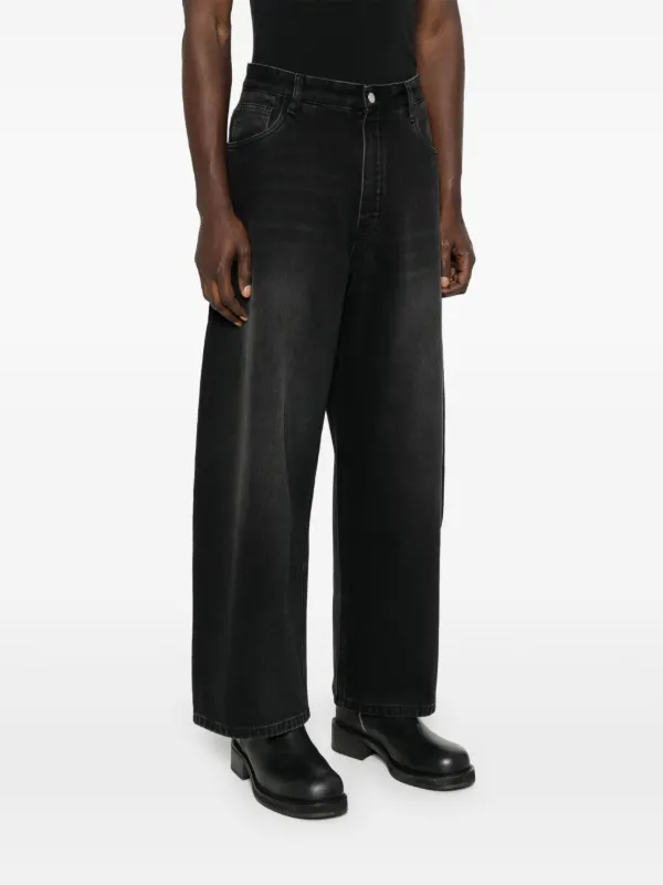 Studio Nicholson Volume Jeans | Black | FARFETCH