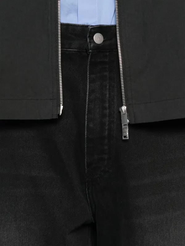 Studio Nicholson Volume Jeans | Black | FARFETCH