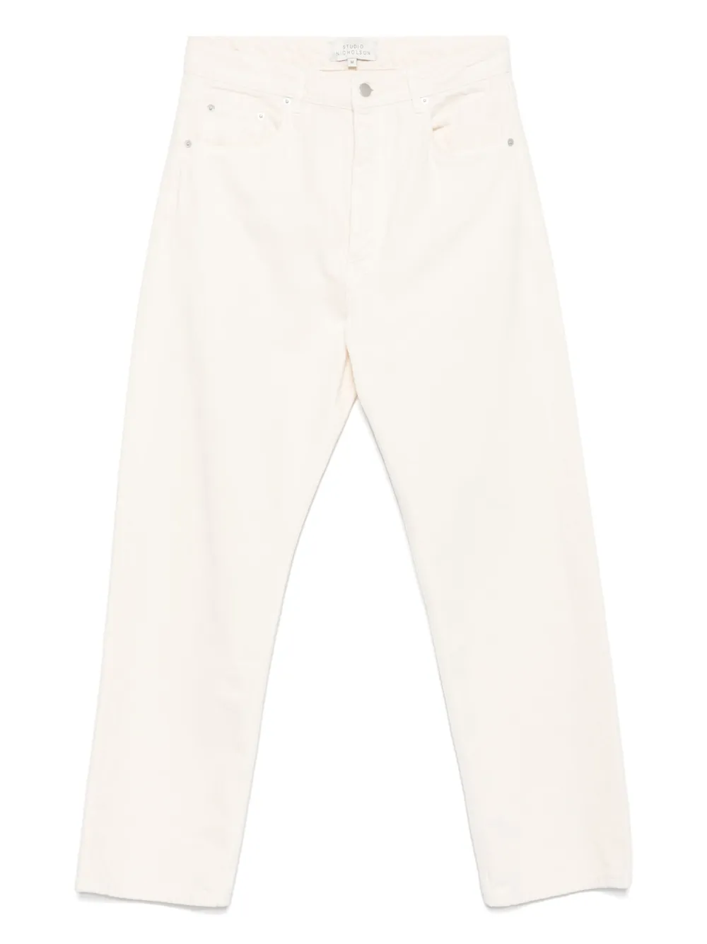 Studio Nicholson Jeans in cotone - Bianco
