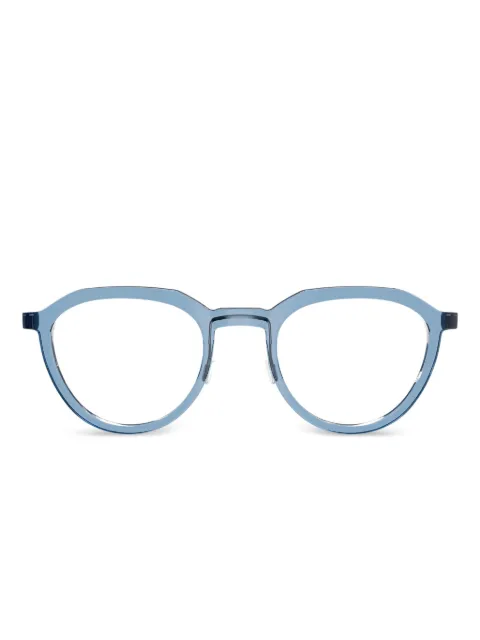 Lindberg round-frame glasses